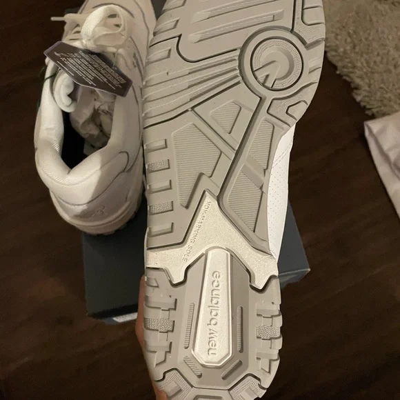 New Balance 550 White & Grey - Picture 5 of 10